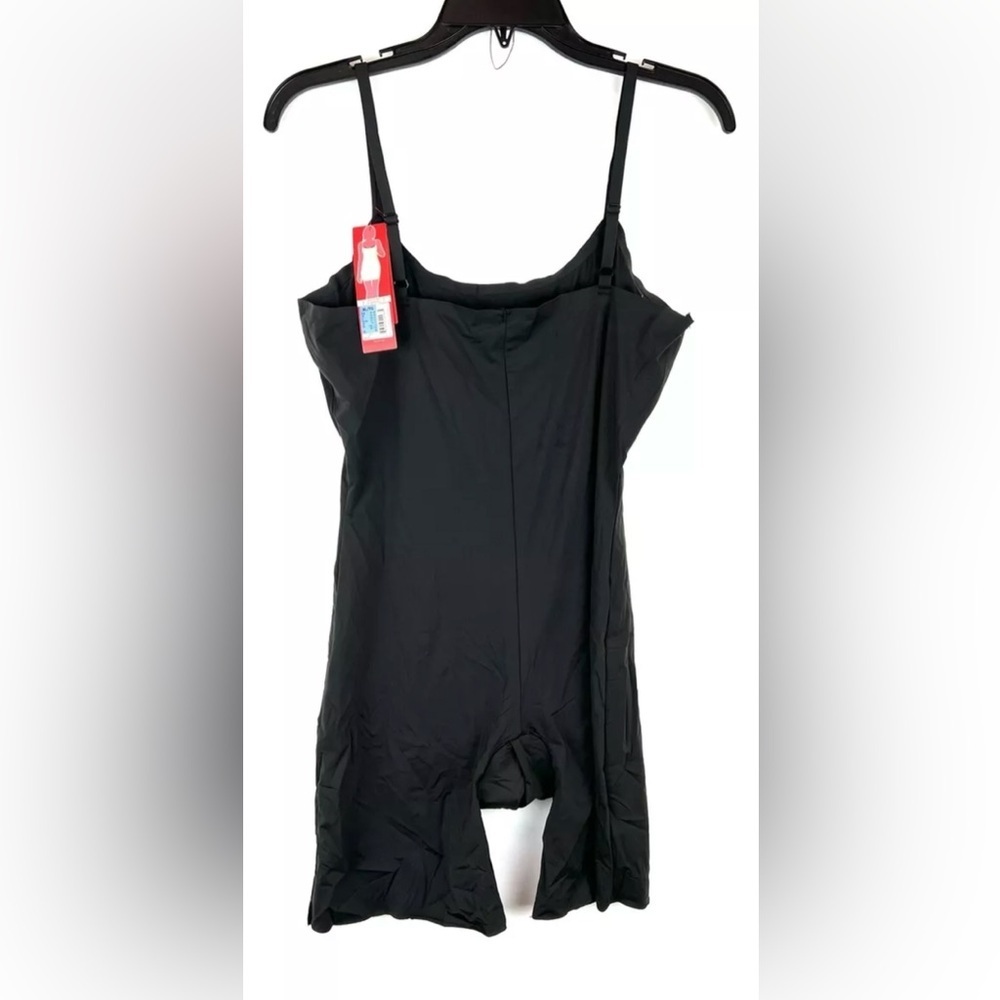 Spanx Women’s Black Slimming Body Shapewear One Piece Size XL